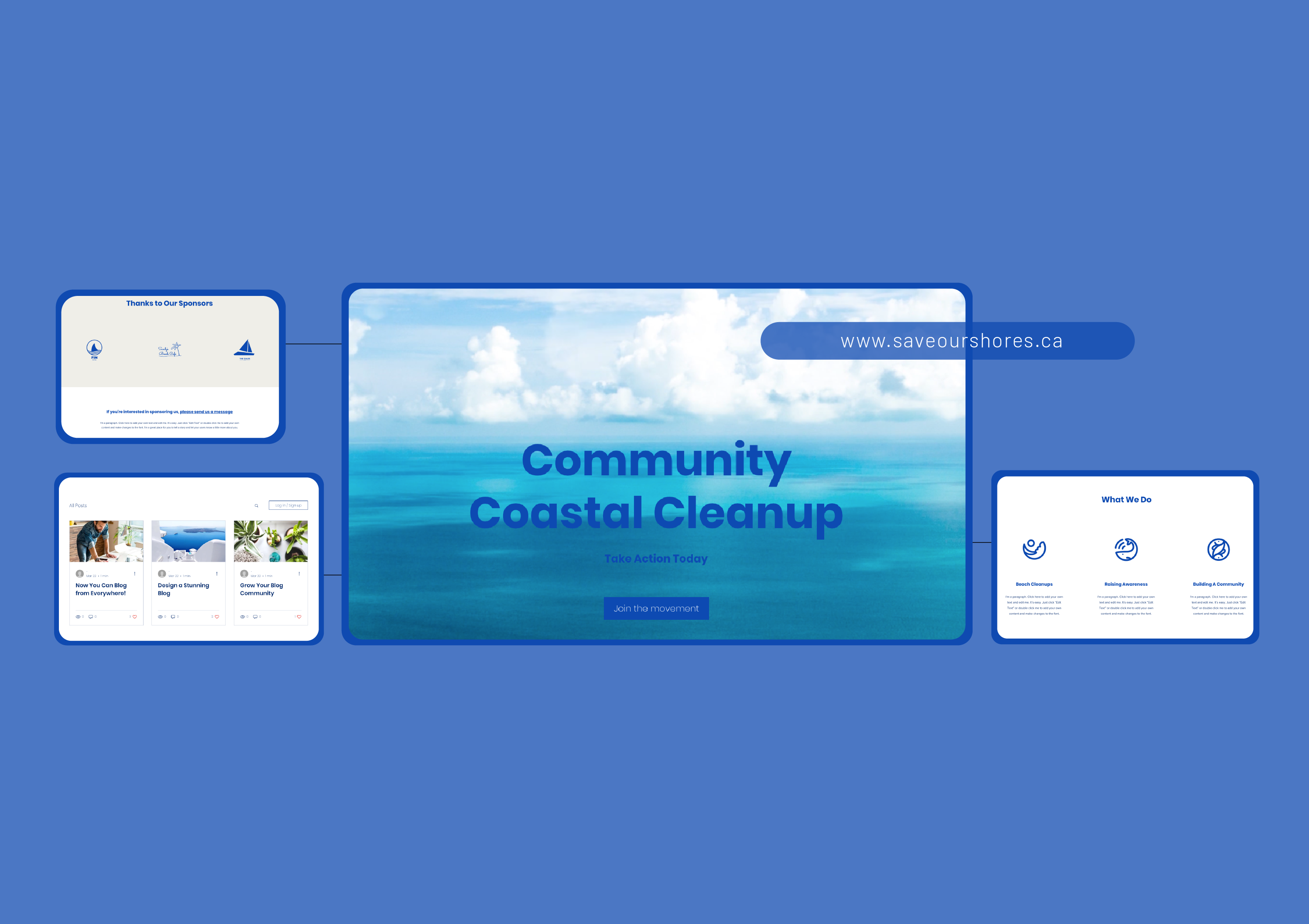 best wix templates for nonprofits