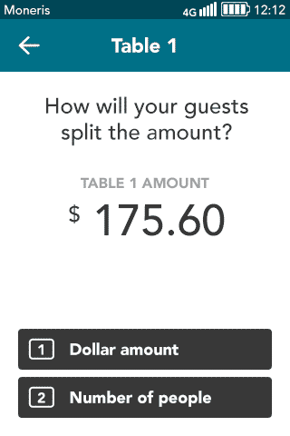 Split by amount