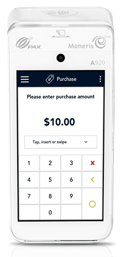 Moneris Go terminal