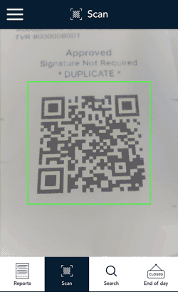 Scan QR code