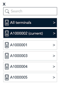 List of terminals