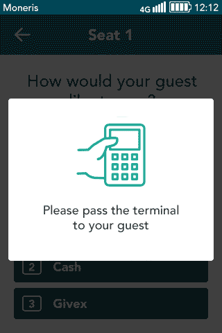 Pass terminal to guest
