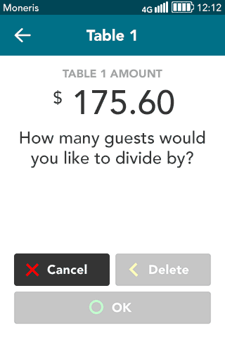 Divide by how many guests?
