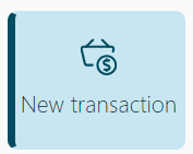 New transaction icon