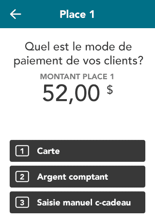 Mode de paiement